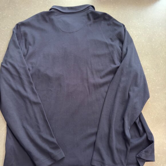 Van Heusen Men's Long Sleeve Never Tuck Knit Pullover - Picture 3 of 8